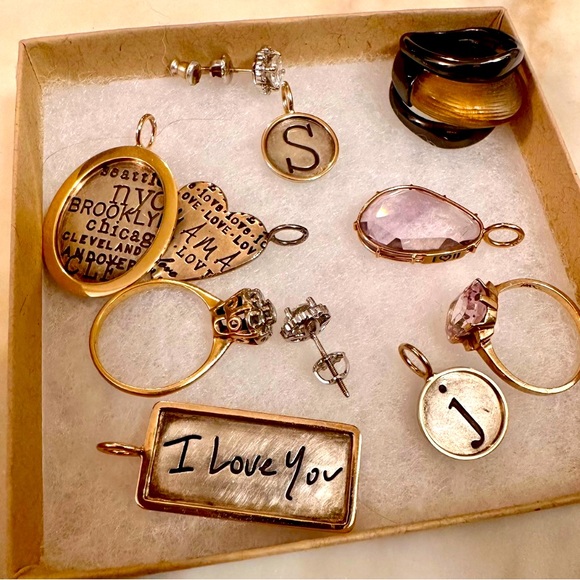 Various Heather B. Moore charms/alexis bittar ring. So many great options. - Picture 2 of 2